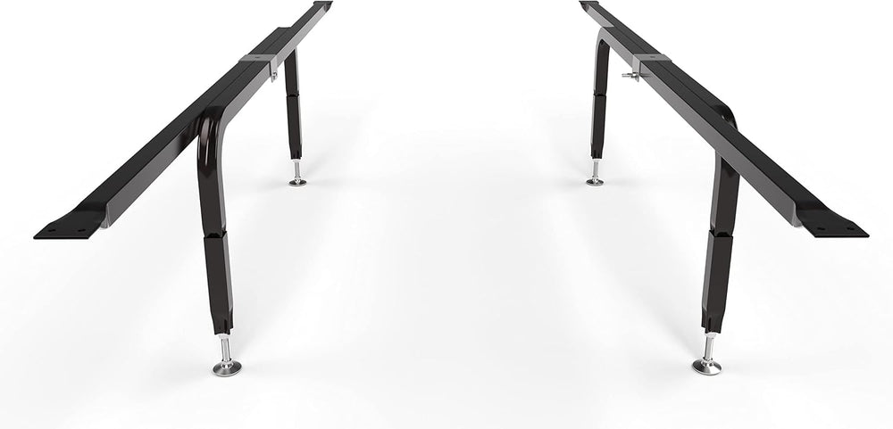 Bed Slats Center Support System | Adjustable Length & Height Tubular Stee...