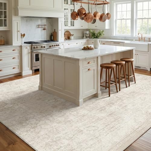 Homemate Washable Rug 9x12 Area Rugs - Vintage Rugs for Living Room