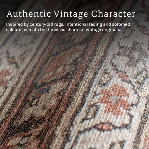 Knot Again 5' x 8' Blue Area Rug - Persian-Inspired Design
