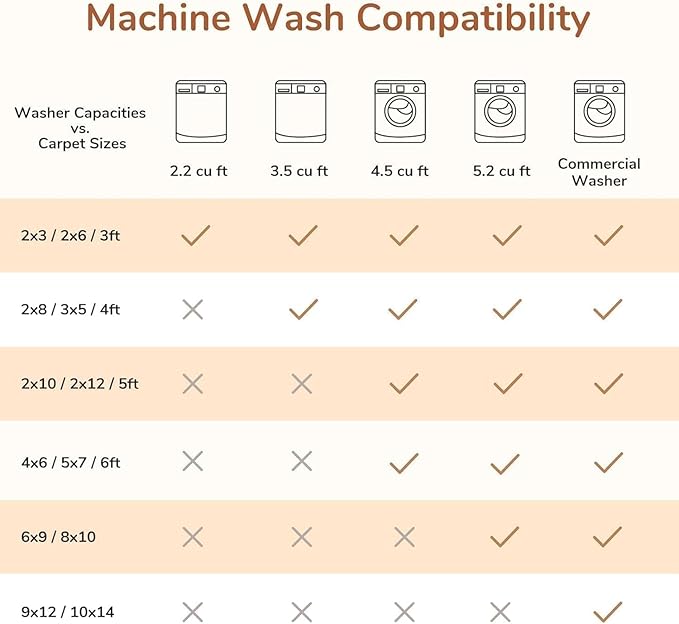 OPPODREAM Animal Soft Area Rugs 5x7, Washable Beige Rug - Image 8