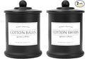 Volisnova 2 Pack Farmhouse Apothecary Jars by Volisnova-KitchenBath