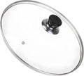 10 Inch Pan Lid, 10 Inch Frying Pan Lids, Tempered Glass Cast Iron Lid by Eptcp