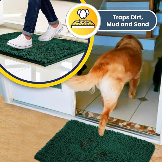 Muddy Mat® | Super Absorbent Door Mat Indoor, Microfiber Quick Dry Chenille - Image 6