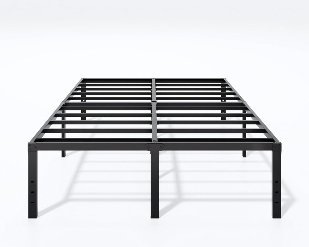 Metal Bed Frame Full Size 18 Inch Platform Bed Frames with Underbed Storage