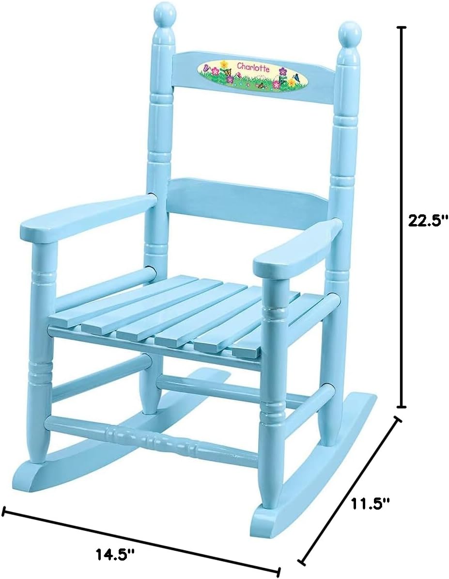 Fox Valley Traders Custom Childrens Rocking Chair, Features Classic Rocker De...