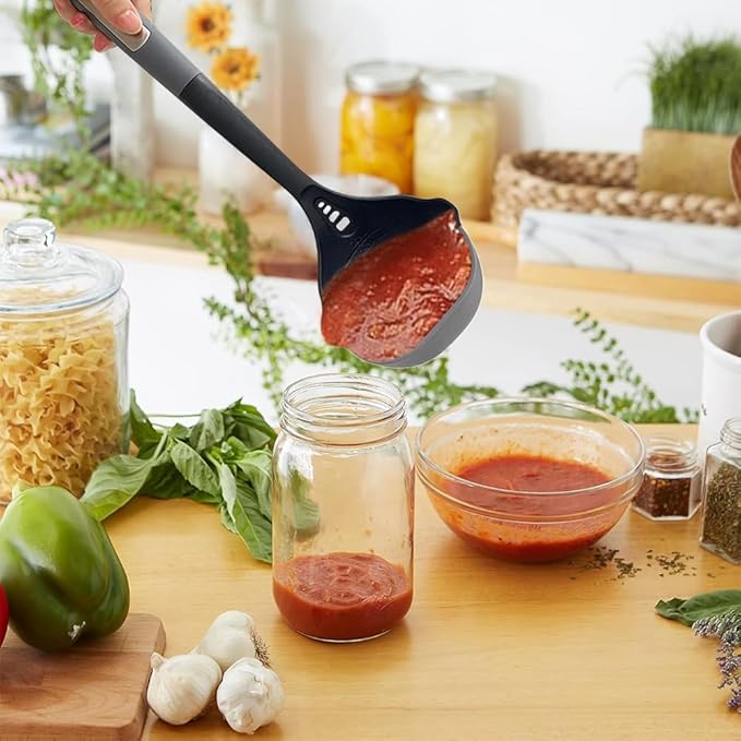 Flexible & Sturdy Kitchen Ladle Spoon Set - Image 3