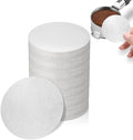 1000 Pcs Coffee Paper Filter for Espresso Coffee Maker, 58 mm Unbleached by brikinte