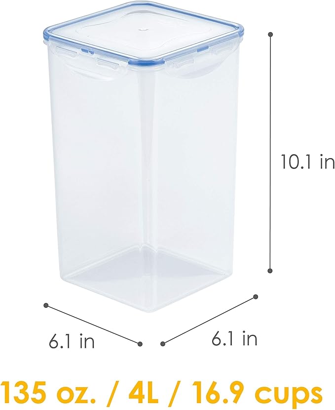 LOCK & LOCK Easy Essentials Food lids/Pantry Storage/Airtight containers - Image 6