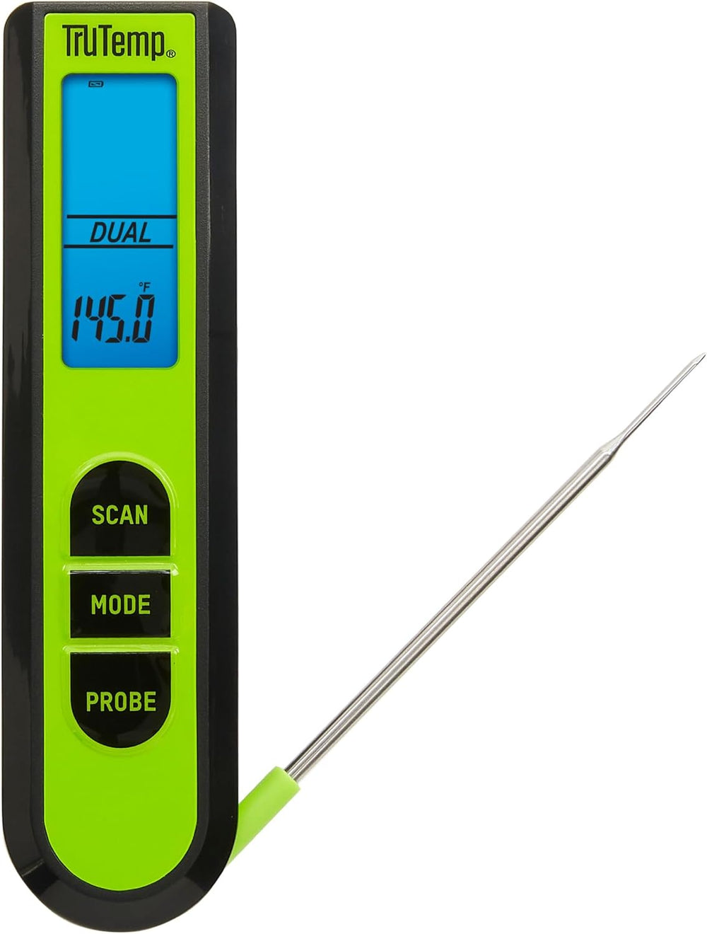 Taylor TruTemp Dual Instant Read Infrared Meat and Food Thermometer, Digital