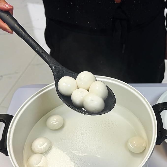 Silicone Slotted Spoons for Cooking - Image 4