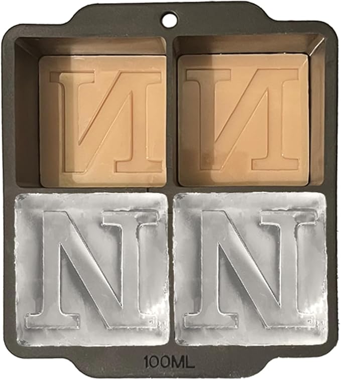 Monogrammed Ice Cubes Mold by ZX