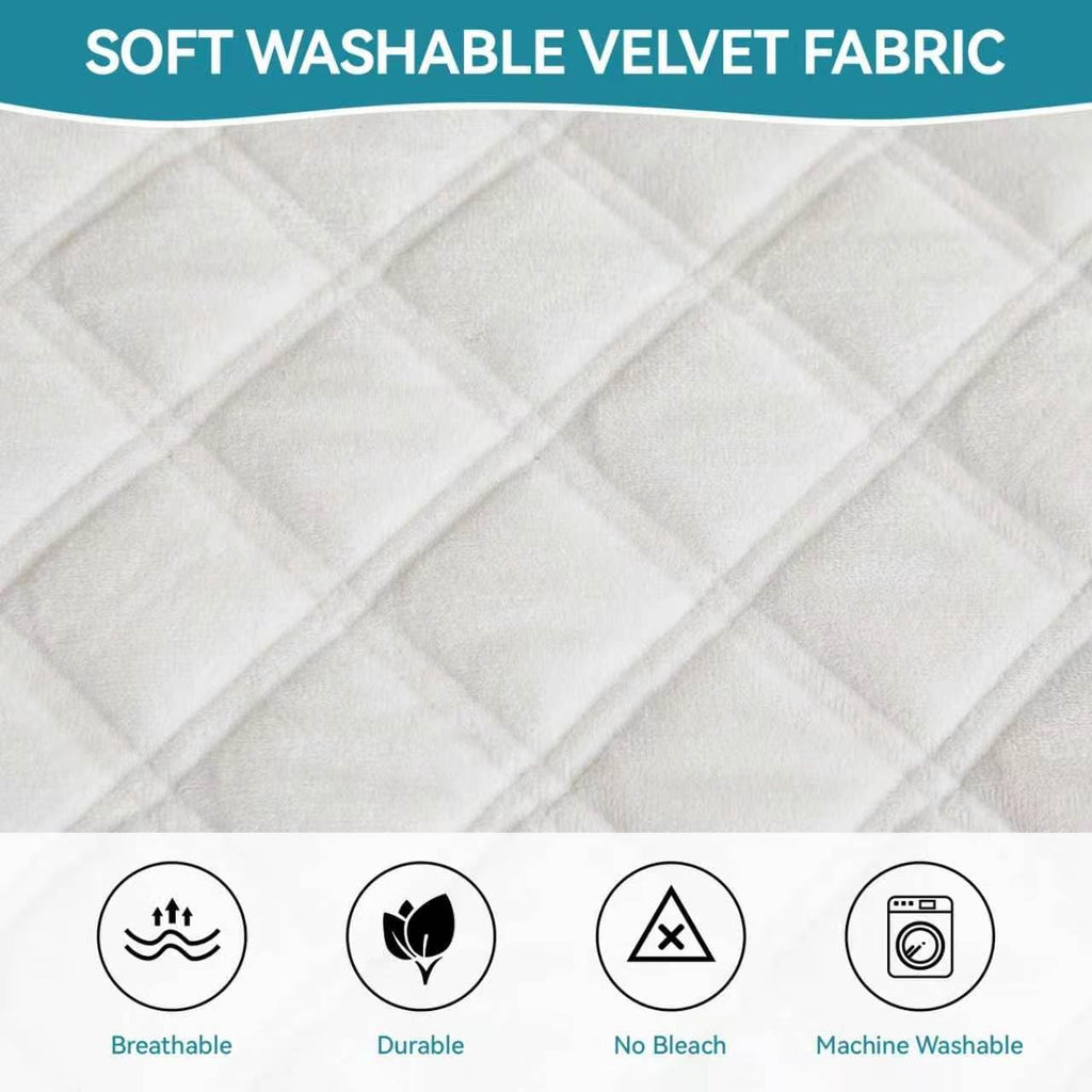 Deep Dream Armrest Covers, Sectional Couch Covers, Sofa Cover, Backrest Covers, Anti-Slip Armchair Slipcovers for Dogs Cats Pet Loveseat Recliner Leather L Shaped(White, 28"x 28")