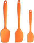 Silicone Spatula 3‑Piece Set Heat Resistant 600°F Non‑Stick Rubber Spatulas by ALLWIN-HOUSEWARE