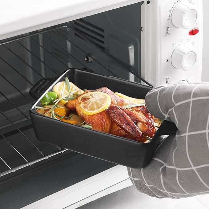 Sweejar Ceramic Baking Dish, Rectangular Small Baking Pan - Image 4