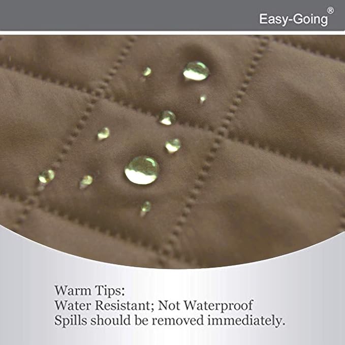 Easy-Going 4 Seater Sofa Slipcover Reversible Sofa Cover Water Resistant Couch - Image 4