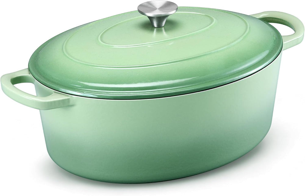 E-far 7QT Oval Dutch Oven Pot