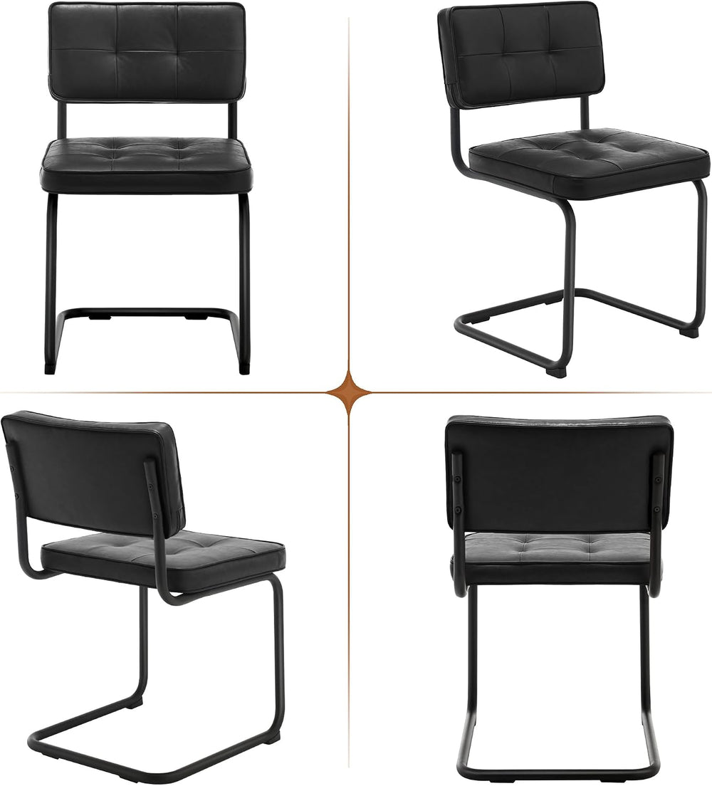 ONEVOG Mid-Century Modern Dining Chairs, Kitchen Dining Room Chairs Set of 2,...