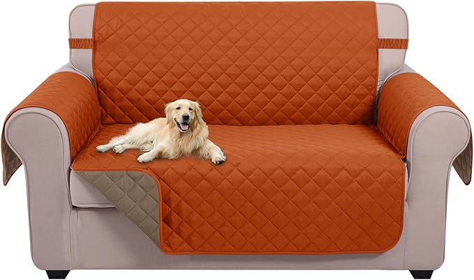 U-NICE HOME Loveseat Sofa Cover Reversible Couch Cover by U-NICEHOME