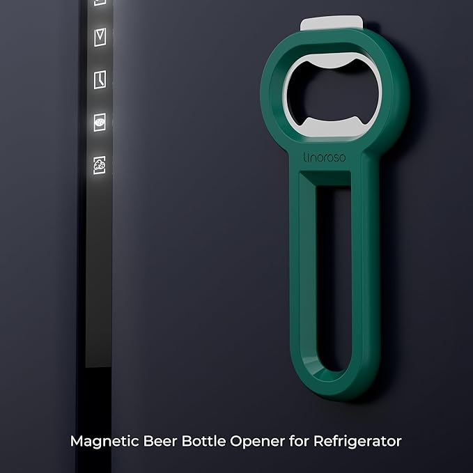Linoroso Magnetic Bottle Opener Pop Can Opener - Image 4