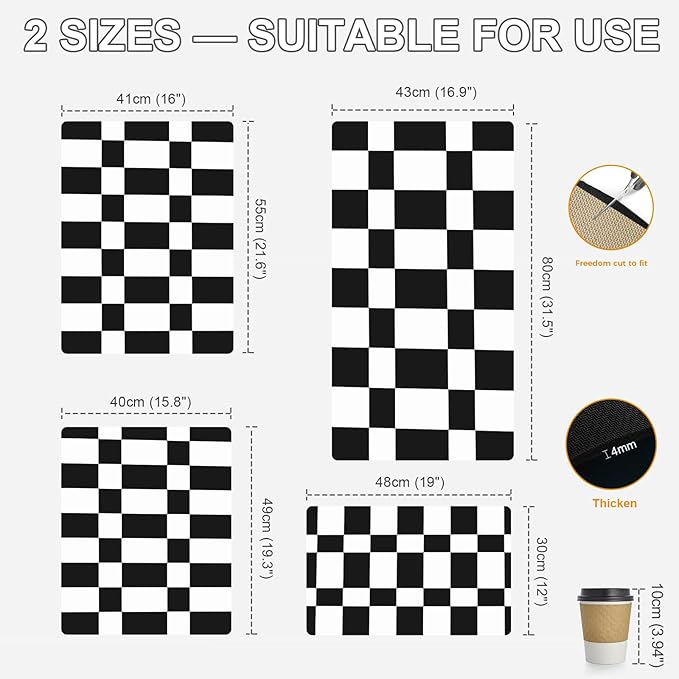 Dish Drying Mats for Kitchen Counter, Waterproof Coffee Mat for Countertop - Image 7