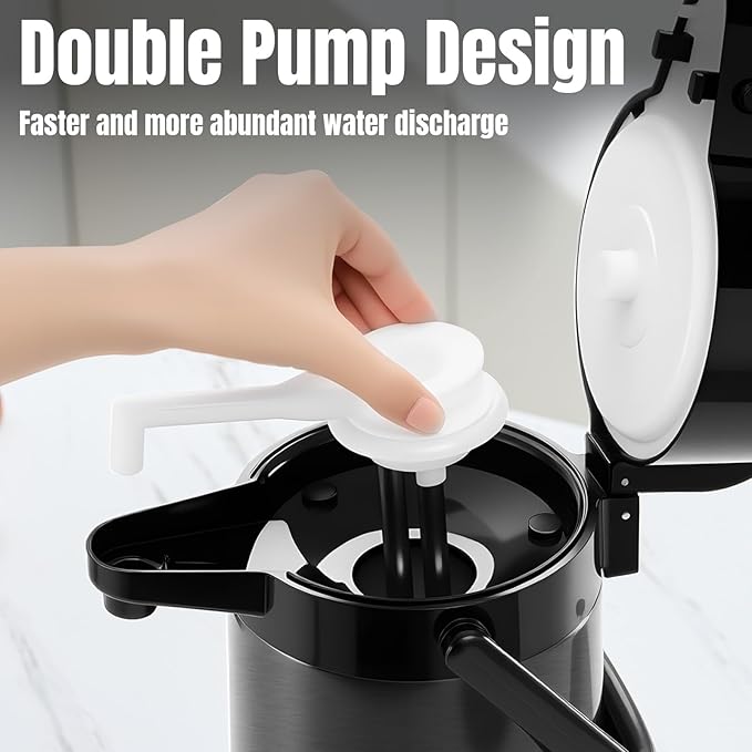 PARACITY Upgraded Airpot Coffee Carafe