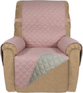 PureFit Reversible Quilted Sofa Cover, Water Resistant Slipcover Furniture by PureFit