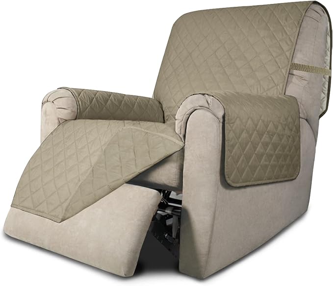 Easy-Going Recliner Chair Slipcover Reversible Sofa Cover Water Resistant Couch by Easy-Going