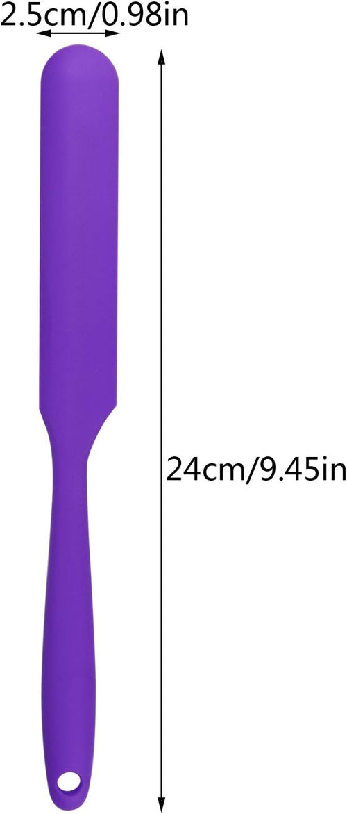 4pcs Silicone Spatula Set Heat Resistant Cake Cream Butter Spatulas Mixing - Image 2