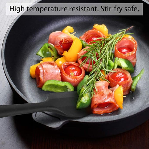8 Inch Silicone Spatula Set, Food Grade High Temperature and Heat Resistant - Image 2