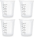 1Cup/250ml Silicone Measuring Cups 4-Pack Set, Reusable 8oz Silicone Cups Set by SwigranceQualityCreativity