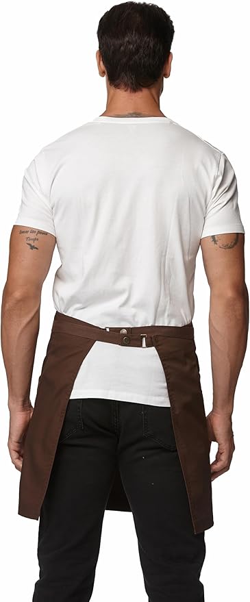 Unisex Waist Apron Half Bistro Apron Server Aprons - Image 2