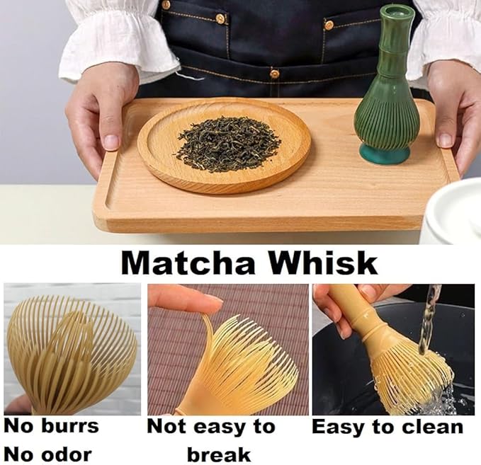 Matcha Whisk, PP Resin Matcha Stirrer, Traditional Handcrafted Japanese Matcha - Image 5
