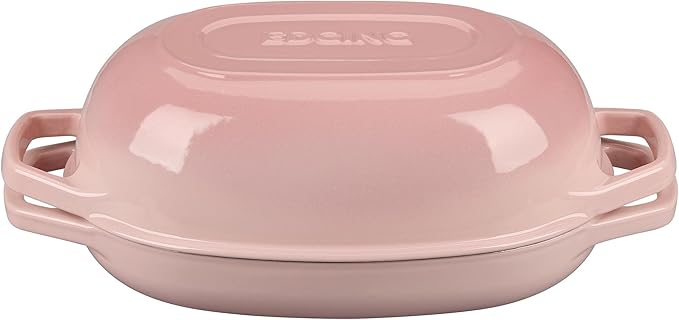 EDGING CASTING Enameled Cast Iron Oval Dutch Oven Pot
