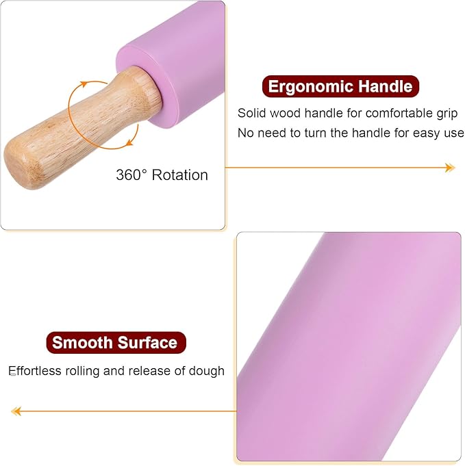 HARFINGTON Silicone Rolling Pins - Image 4