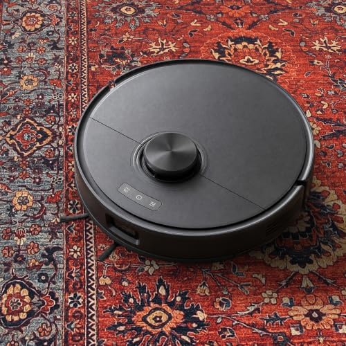 Keen Home Design Vintage Washable Area Rug, Non-Slip Low Pile, 5x7