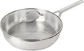 GoodCook Stainless Steel Deep Saute Pan 10.25-Inch, Oven-Safe to 500F & by GoodCook