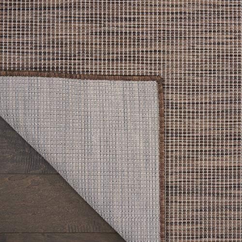 Nourison Home Positano Natural 8' x 10' Area Rug - Easy Clean, Non Sh...