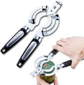 Jar Opener, Stainless Steel Jar Lid Opener, Beer Bottle Opener by Zoiwdur