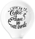 Funny Coffee Spoon Holder-Coffee Spoon Rest-Cafe Bar Station Accessories-I Run by Unknown