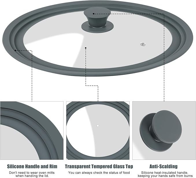 Universal Lid for Pots, and Skillets - Image 4