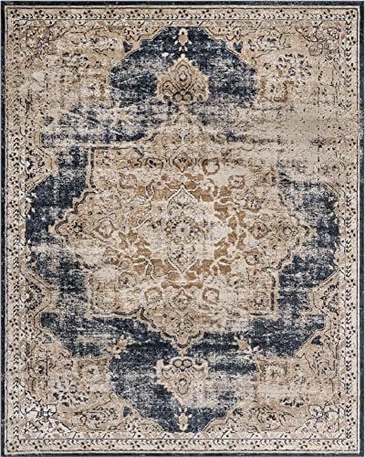 Unique Loom Chateau Collection Area Rug - Roosevelt (7' 10" x 10'...