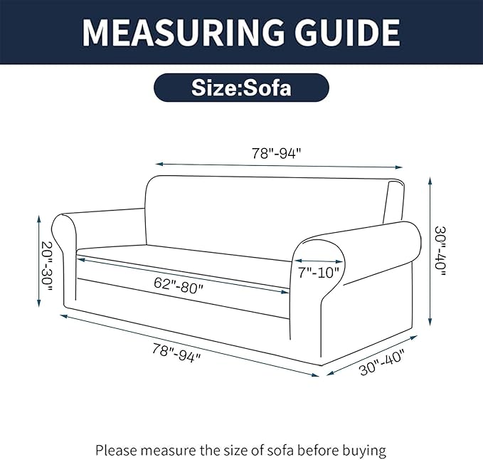Cupuamon 2026 New Stretch Sofa Slipcovers Couch Cover - Image 2