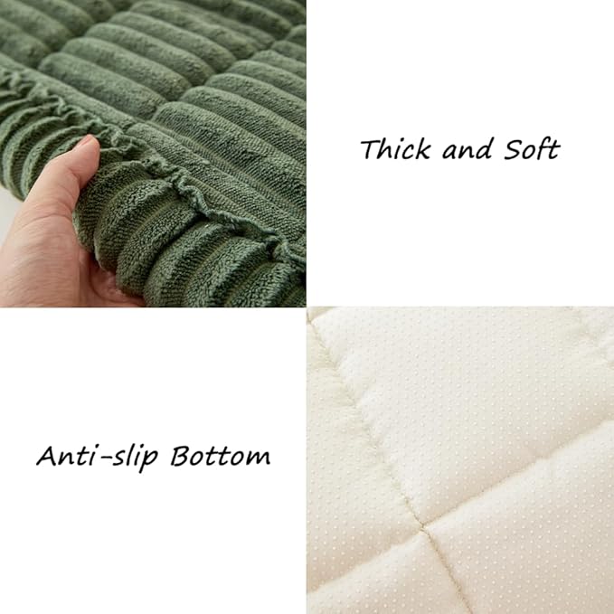 Couch Cover for Dogs Washable, Fuzzy Pet Couch Covers for 3 Cushion Sofa Pet - Image 6