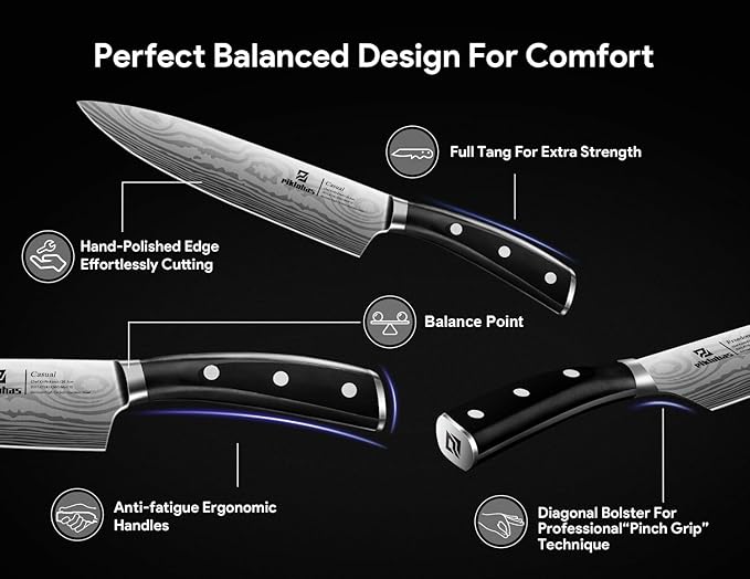 Piklohas Knife Sets for Kitchen - Image 3