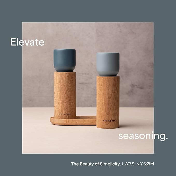 LARS NYSØM Wooden Salt and Pepper Grinder Set Manual - Image 3