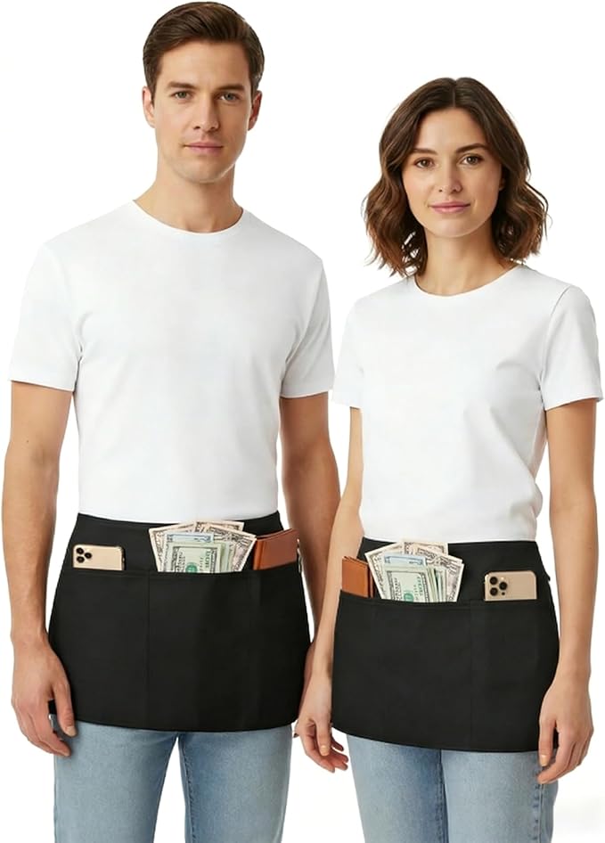 BOHARERS Server Aprons Waitress Aprons - Image 4