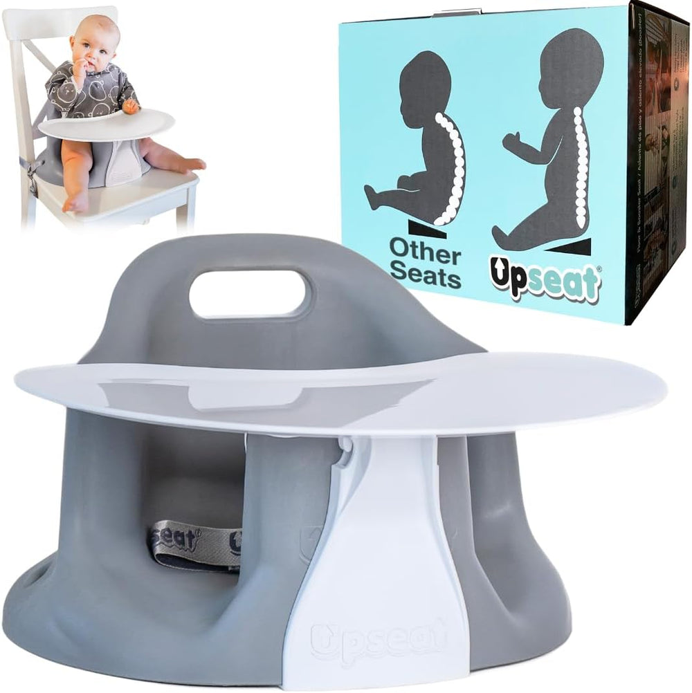 Upseat – The Original Ergonomic Baby Floor & Booster Seat with Tray, Deve...