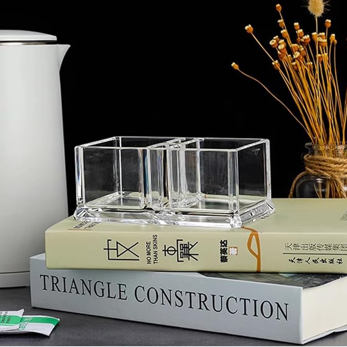Acrylic Tea Bags Holder Coffee Sugar Bag Case Guest Room Storage Boxes - Image 9