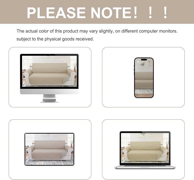 Reversible Loveseat Sofa Covers Couch Cover Furniture Protector - Image 9
