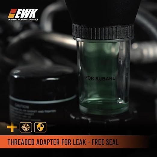 EWK Threaded Engine Oil Funnel for Subaru, Hands-Free Oil Change Funnel - Image 5